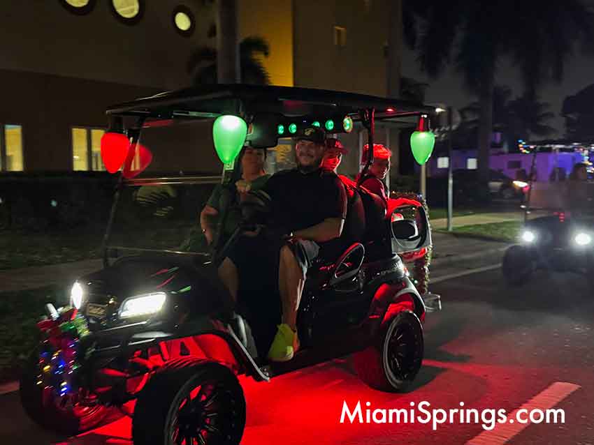 Miami Springs Golf Cart Parade 2025