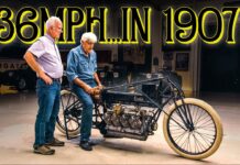 Jay Leno Reviews the Glenn Curtiss V-8 Motorcycle