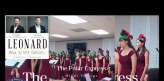 The Polar Express in Miami Springs