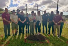 Groundbreaking for Charles B. Stafford Memorial