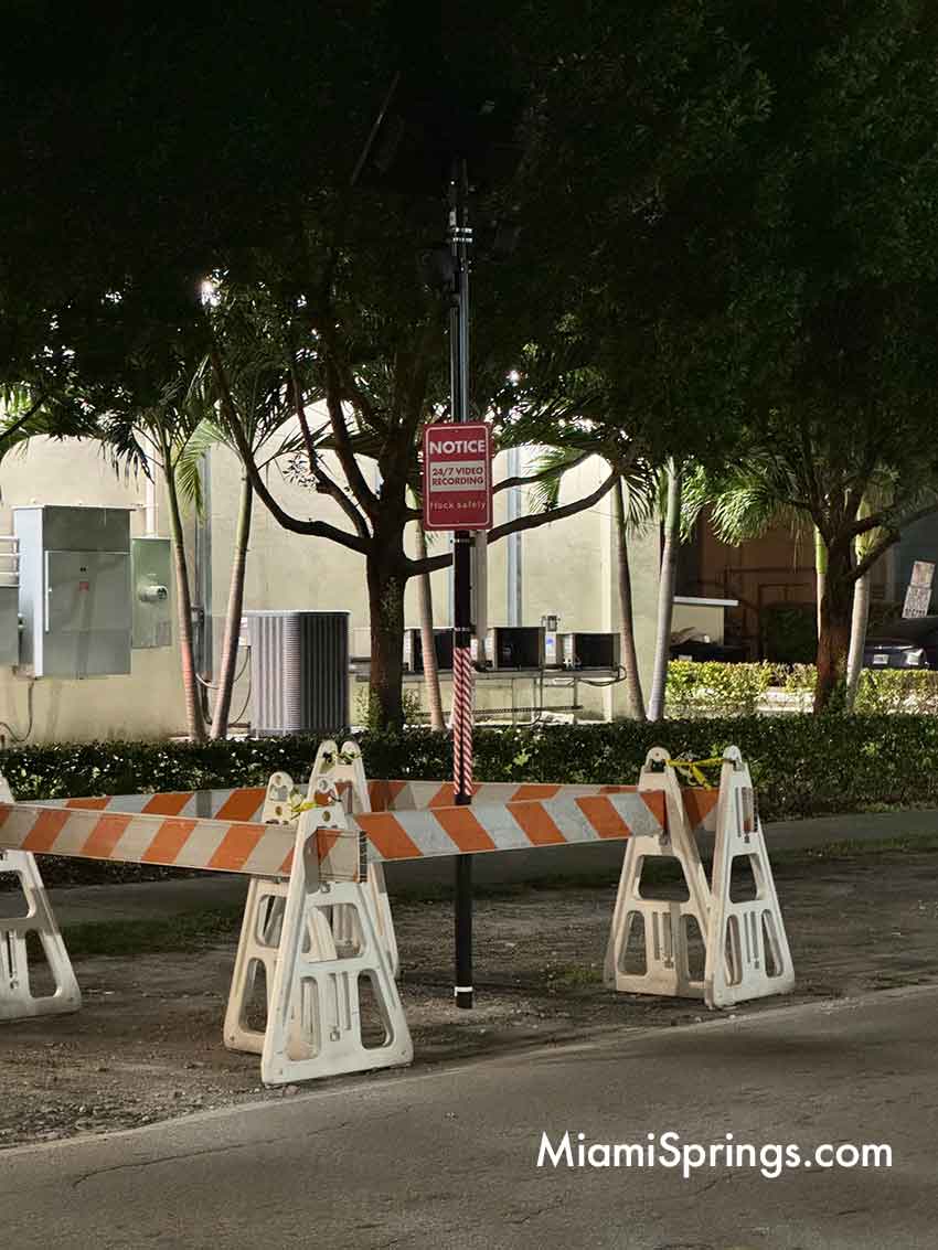 Surveillance Camera on Fairway Drive and Palmetto Drive (Automated License Plate Reader)