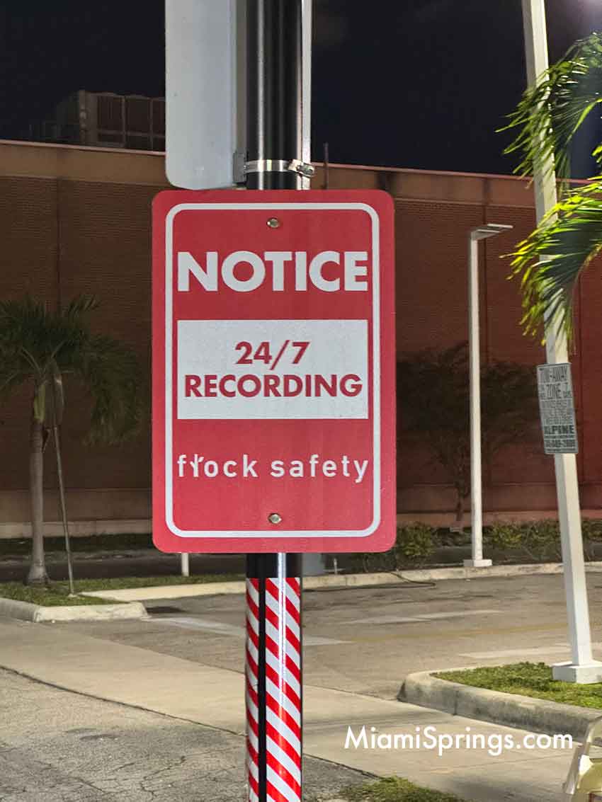 Surveillance Camera on Fairway Drive and Palmetto Drive (Automated License Plate Reader)