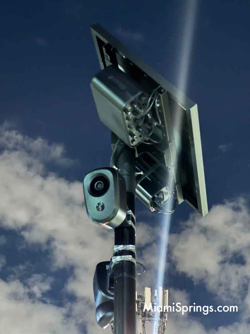 Surveillance Camera on Fairway Drive and Palmetto Drive (Automated License Plate Reader)