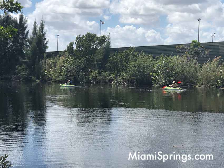 Ludlam Canal in Miami Springs