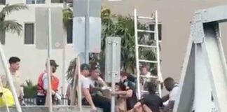 First Responders Apprehend Man Under Bridge Miami Springs Police and Miami-Dade Fire Rescue Respond to man under Bridge