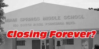 Miami Springs Middle May Close Forever Miami Springs Middle School Closing Forever