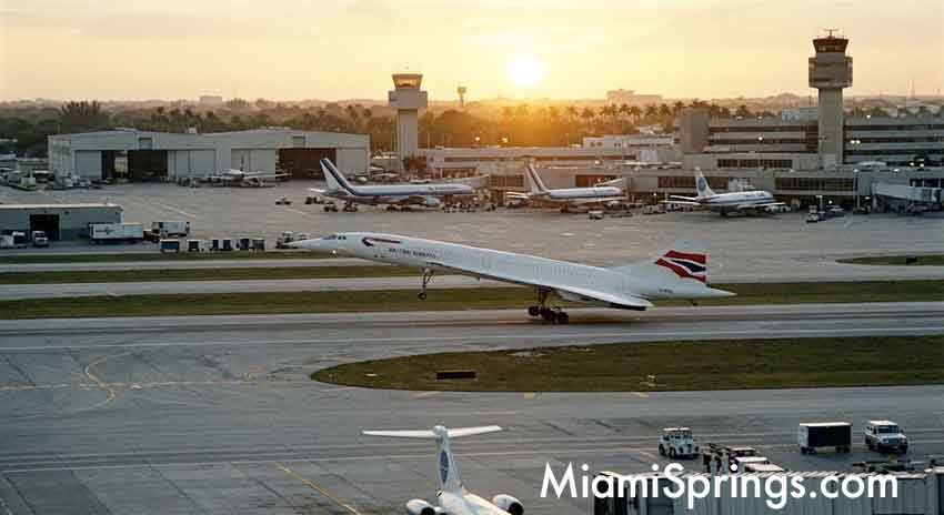 Concorde at Miami International Airport
