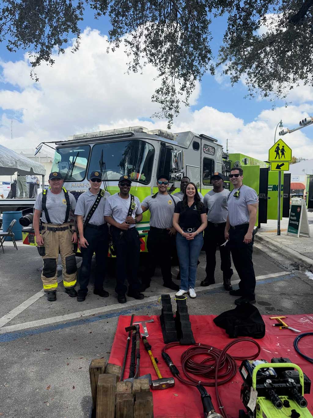 Miami Springs Health and Wellness Fair (Photo Credit: Natalie Milian Orbis)