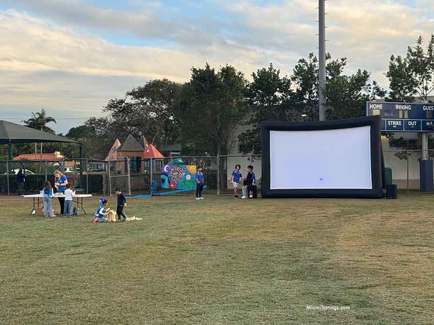 Miami Springs Rec Family Camping Event