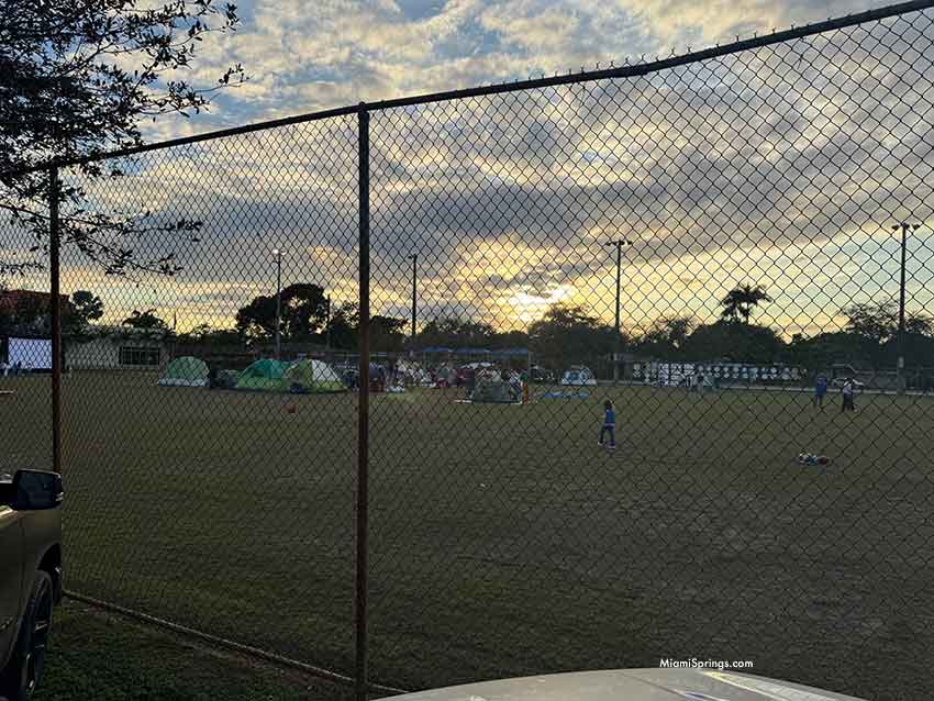 Miami Springs Rec Family Camping Event