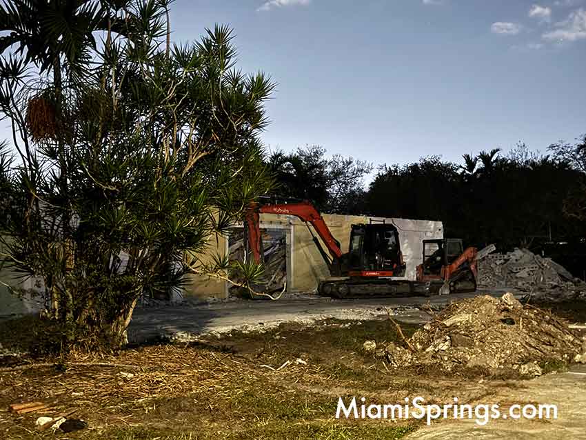 Miami Springs Optimist Club Demolition
