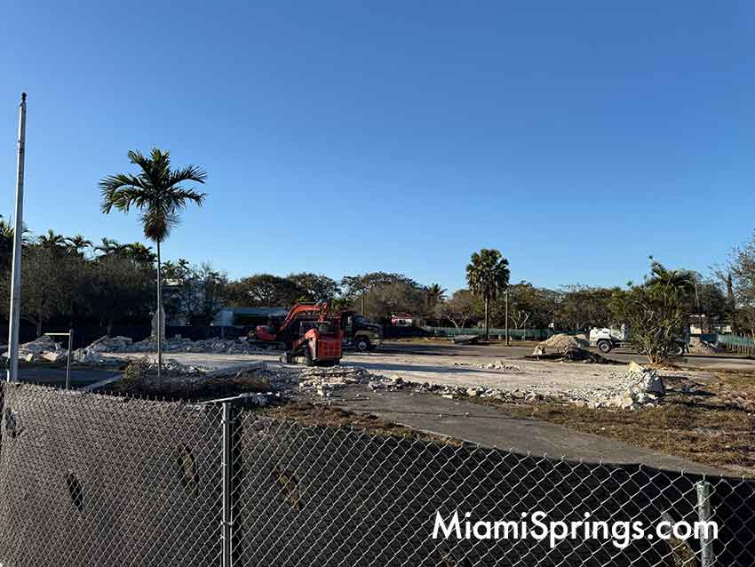 Miami Springs Optimist Club Razed