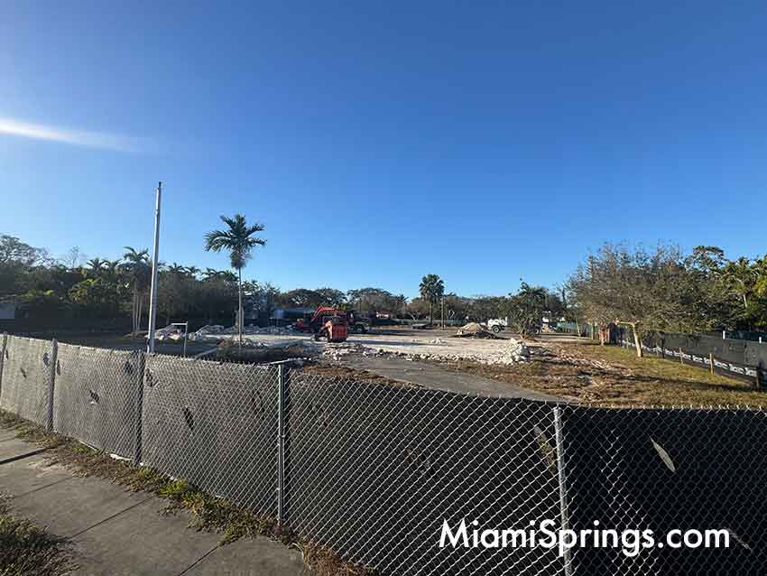 Miami Springs Optimist Club Razed