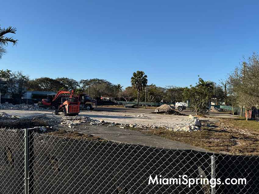 Miami Springs Optimist Club Razed