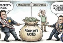 Proposed Property tax Changes Would Impact Miami Springs Property Taxes: Tallahassee vs Miami Springs