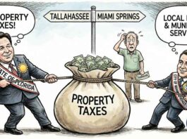 Proposed Property tax Changes Would Impact Miami Springs Property Taxes: Tallahassee vs Miami Springs