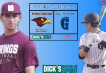 Video: MSSH Golden Hawks Baseball vs Gulliver Prep