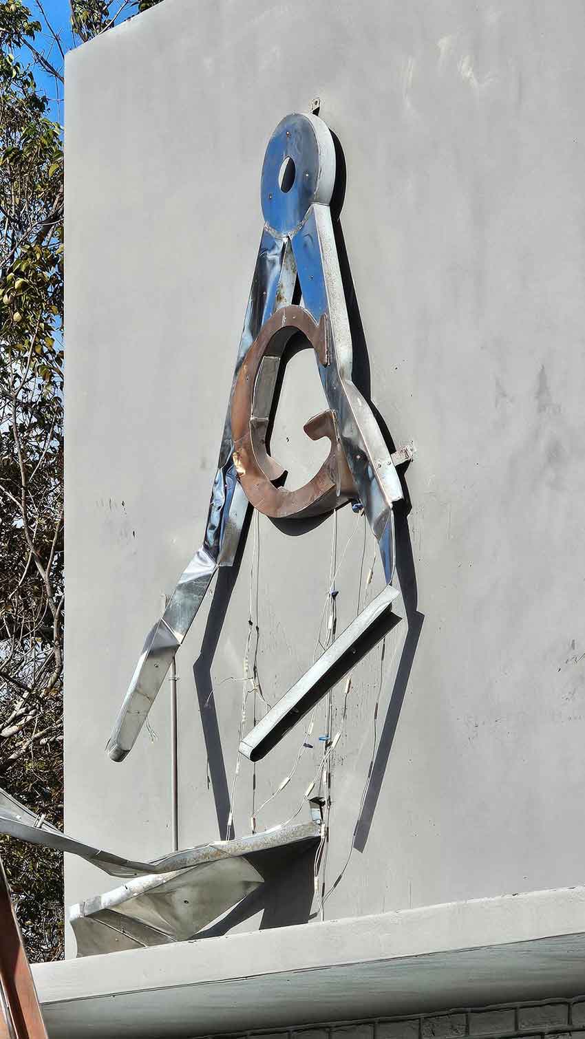 Masonic Lodge Vandalized (Photo Credit: Steven Cejas via Miami Springs Community Group)