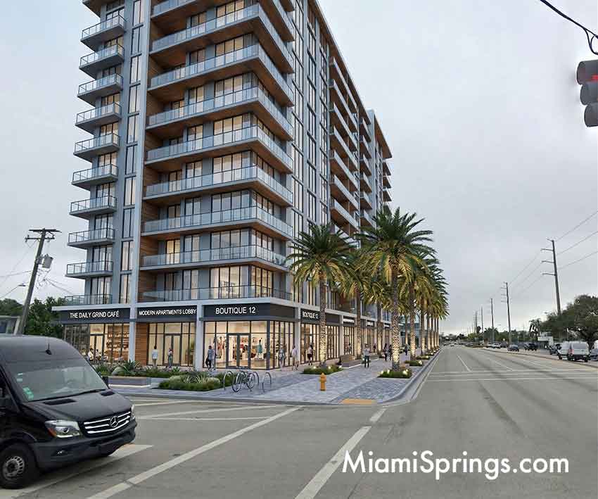 NW 36th Street at East Drive in Miami Springs