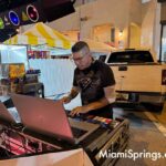 DJ Oliver Guido at the 2026 Miami Springs Senior High MEGA Reunion