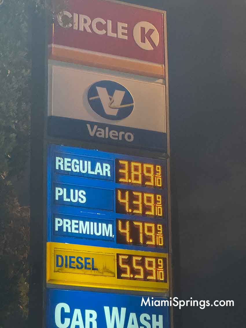 Circle K Valero Gas Station