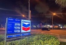 Where’s the Cheapest Gas in Miami Springs? Chevron Gas Station on the Circle