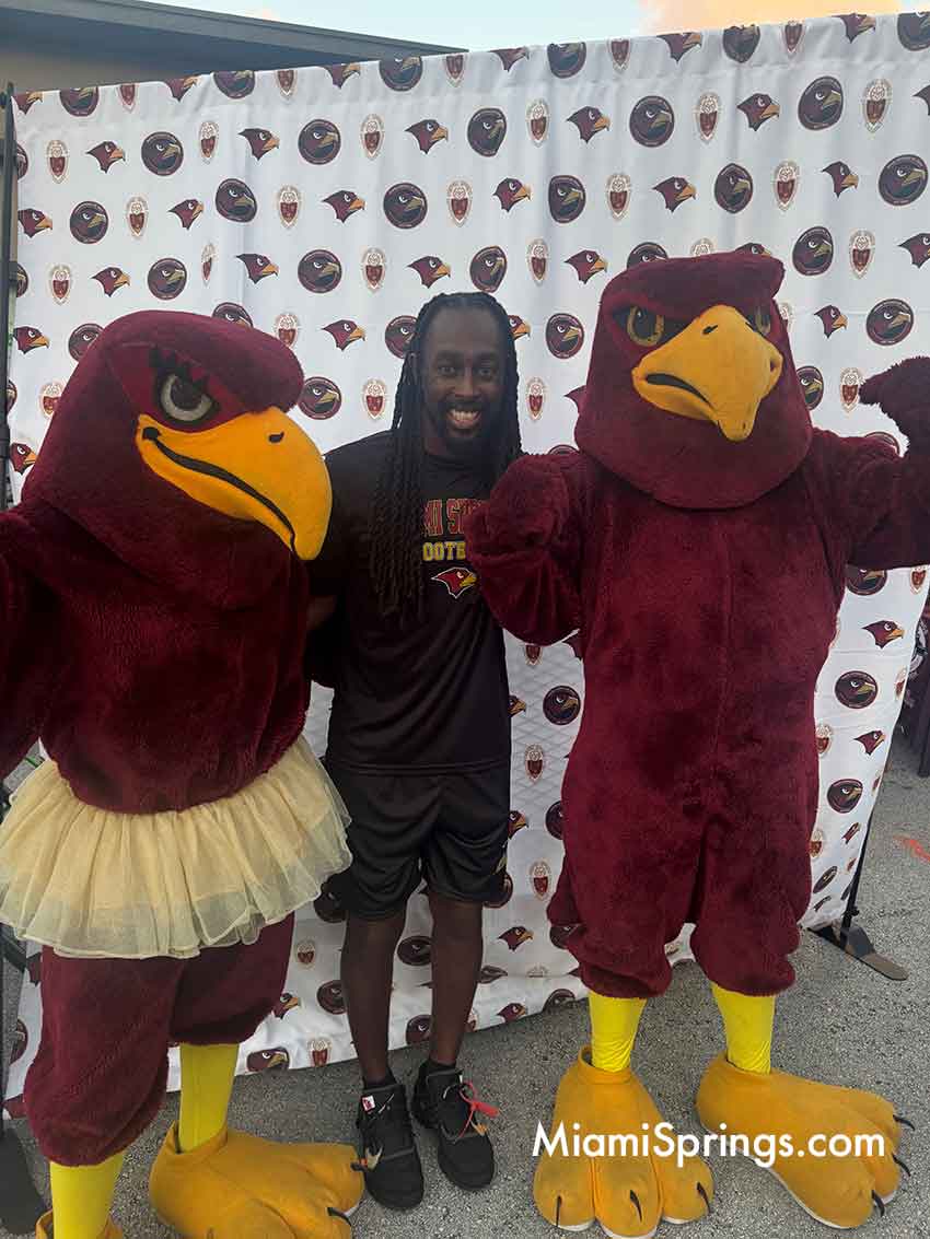 T.Y. Hilton at the 2026 Miami Springs Senior High MEGA Reunion