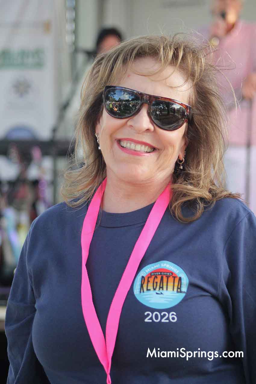 Lynn Brooks at the 2026 River Cities Regatta in Miami Springs