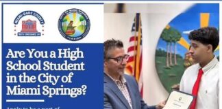 High School Students Invited to Join Youth Governance Day in Miami Springs