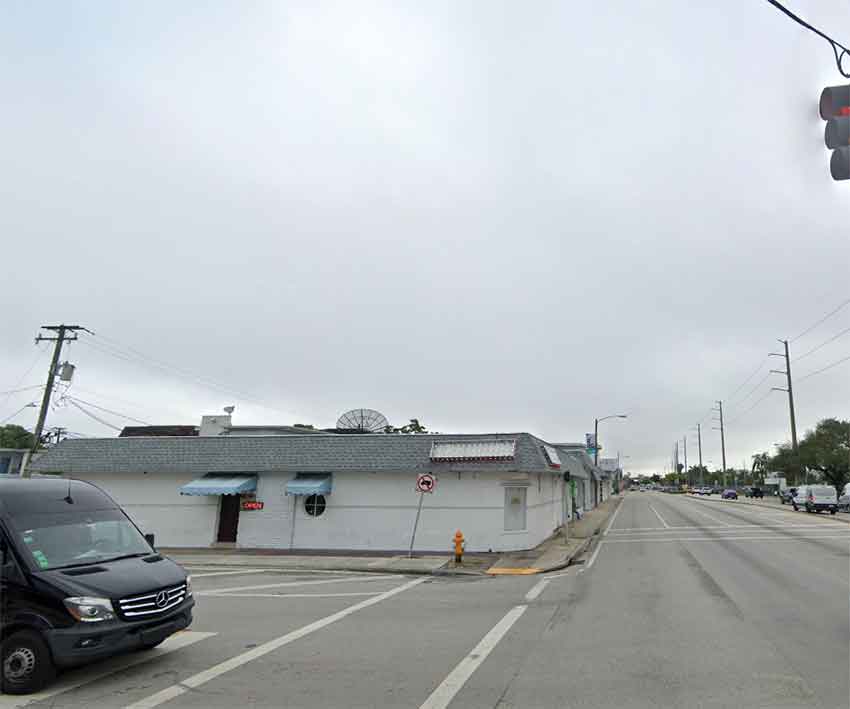 NW 36th Street at East Drive in Miami Springs