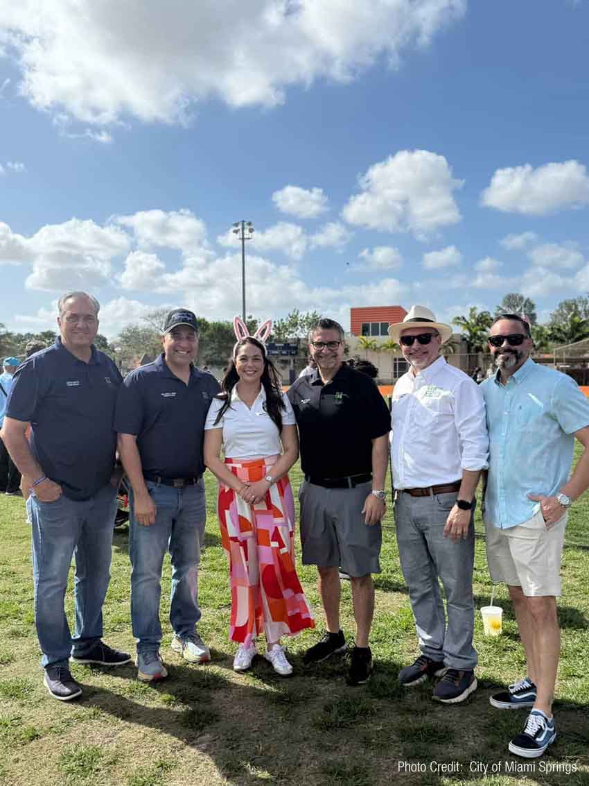 Easter Egg Hunt at Douglas Orr Park at Prince Field (Photo Credit: City of Miami Springs)