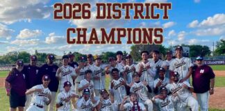 Hawks Win Baseball District Championship 2026 District Champions - Miami Springs Senior High Baseball Team (Photo Credit @mssh_hawks)