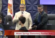 Celebrate the Miami Springs Elementary Panther Bots
