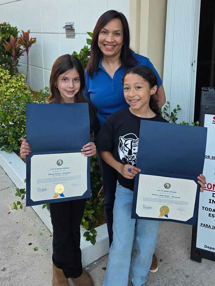 Miami Springs Elementary Panther Bots Robotics Team (Photo credit: Miami Springs Elementary)