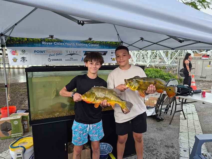 Fishing Tournament at the 2026 River Cities Regatta in Miami Springs (Photo Credit: @RiverCitiesYouthFishingClassic)