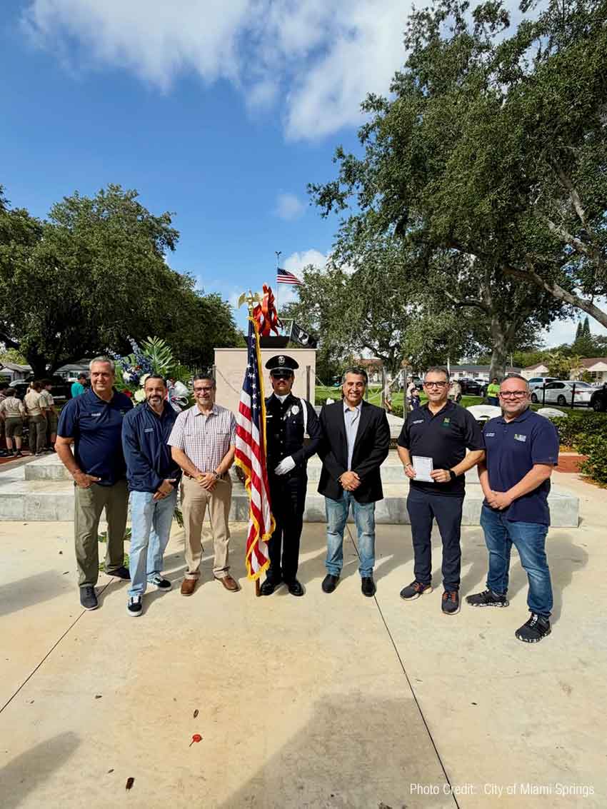 Memorial Day Ceremony (Photo Credit: City of Miami Springs)
