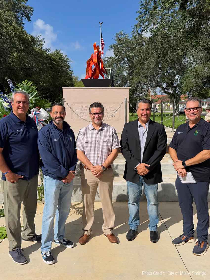 Memorial Day Ceremony (Photo Credit: City of Miami Springs)