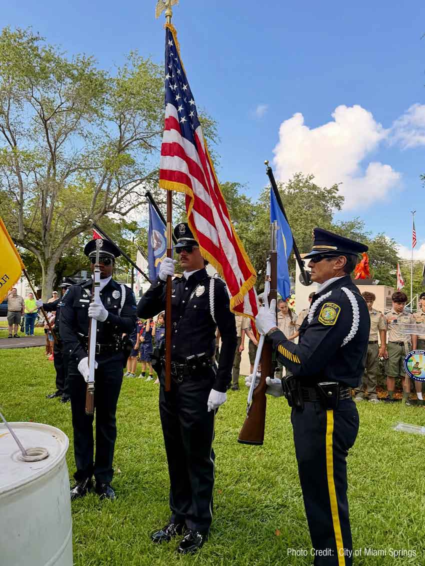Memorial Day Ceremony (Photo Credit: City of Miami Springs)