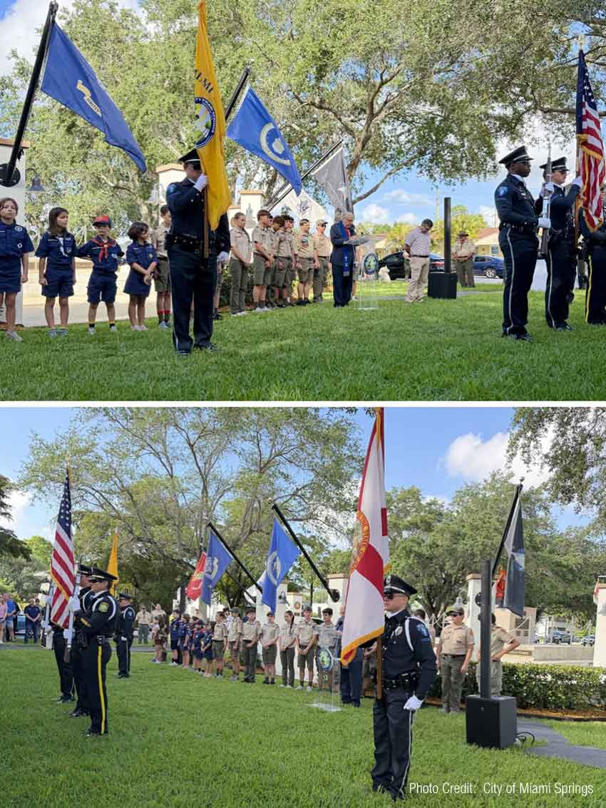 Memorial Day Ceremony (Photo Credit: City of Miami Springs)