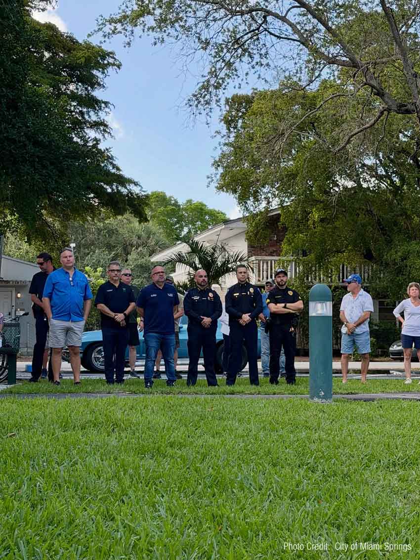 Memorial Day Ceremony (Photo Credit: City of Miami Springs)