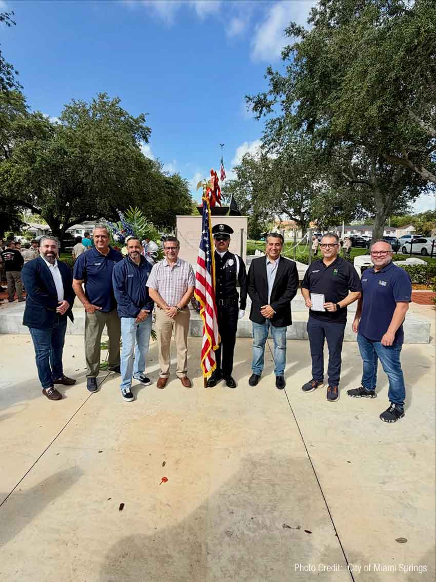 Memorial Day Ceremony (Photo Credit: City of Miami Springs)