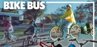 Springview Elementary Bike Bus Continues to Get Local Media Attention
