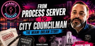 Interview with Miami Springs Councilman Joseph Dion
