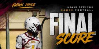 Miami Springs Hawks Rally Past Flanagan in Thrilling 21-14 Victory