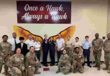 United States Air Force Thunderbirds Visit MSSH Hawks Aerospace Academy