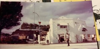 Demolition of Miami Springs City Hall 1964 by Ken Wilde
