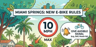 E-Bike Speed Limits Heading To Sidewalks and Pedestrian Paths Florida E-Bike Law