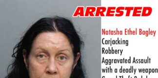 Woman Arrested: Alleged Miami Springs Assault and Carjacking Natasha Ethel Bagley