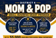 Up to $5,000 in Free Cash for Small Businesses District 6 Small Business Grant Program