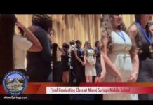 Miami Springs Middle School Celebrates its Final Promotion Ceremony
